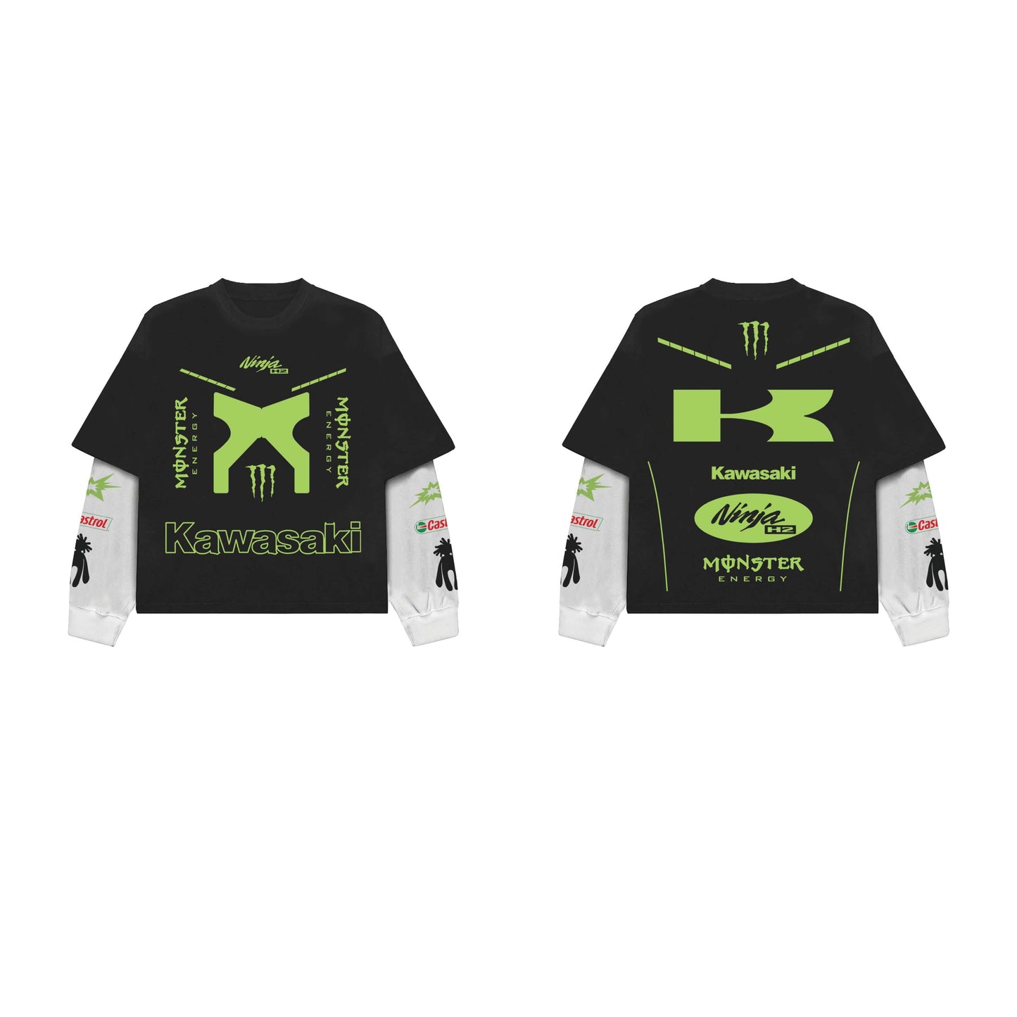 Kawasaki B&W LS Oversized Tee