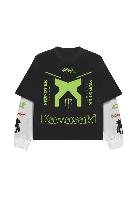 Kawasaki B&W LS Oversized Tee