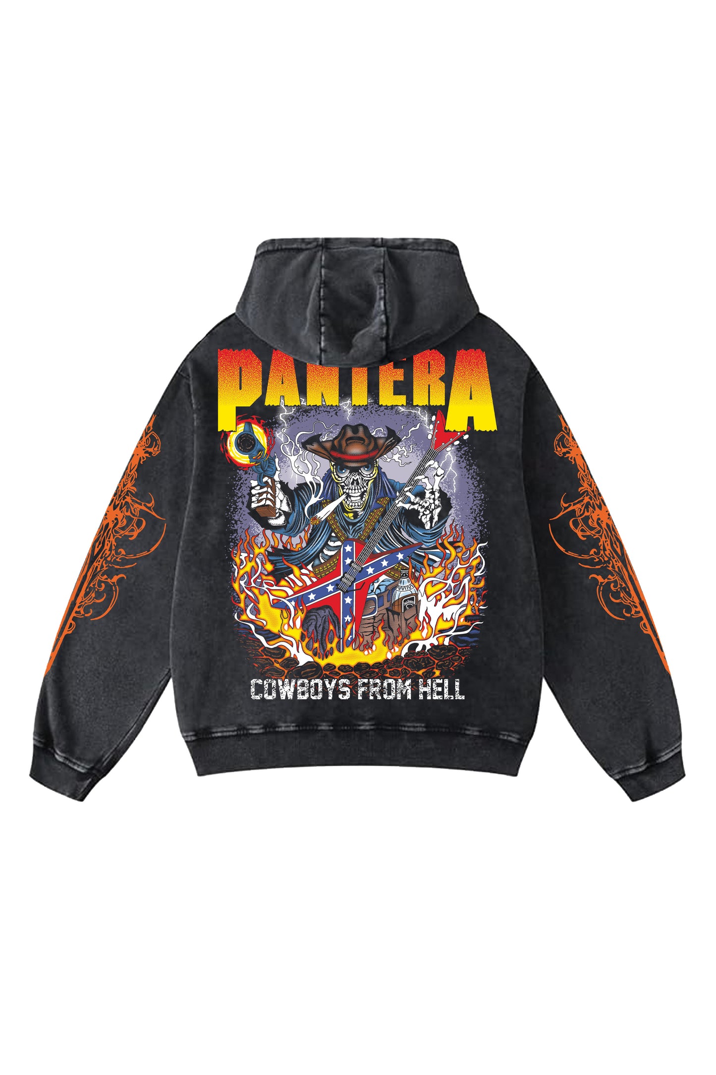 Pantera Designed Oversized Hoodie