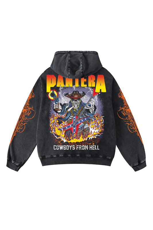 Pantera Designed Oversized Hoodie