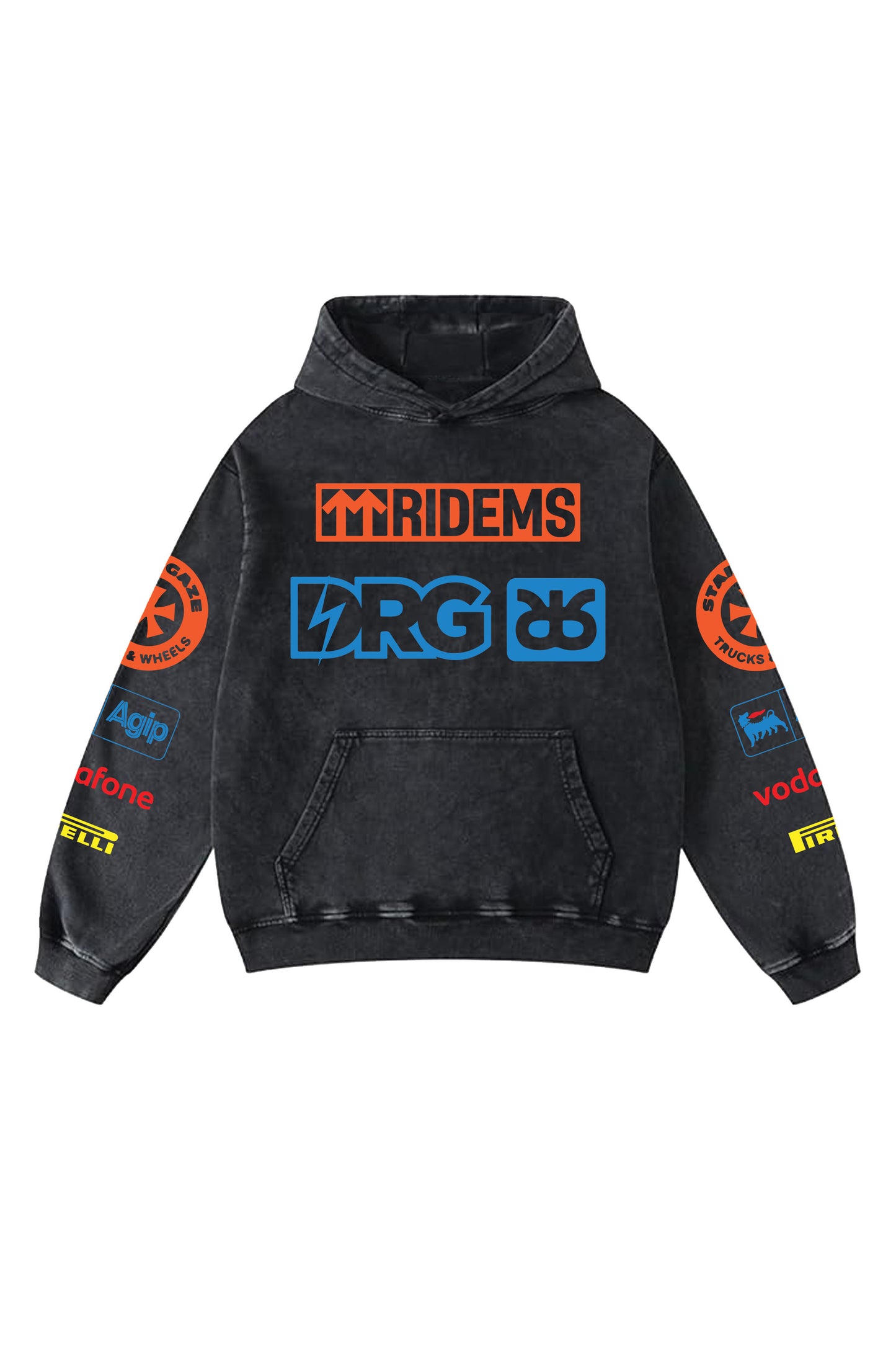 Ride Dream Gasoline Oversized Hoodie