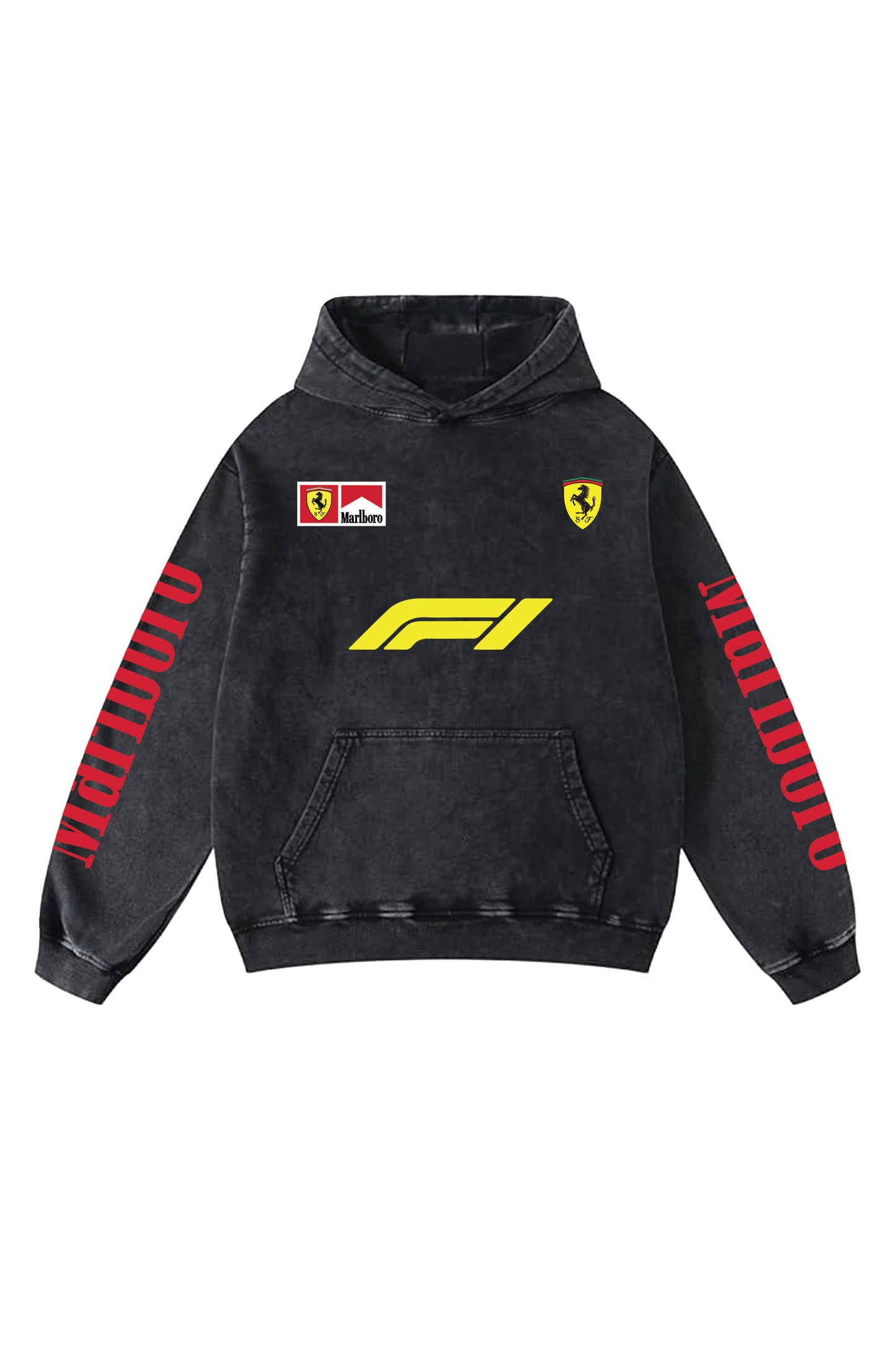 Ferrari x Marlboro Oversized Hoodie