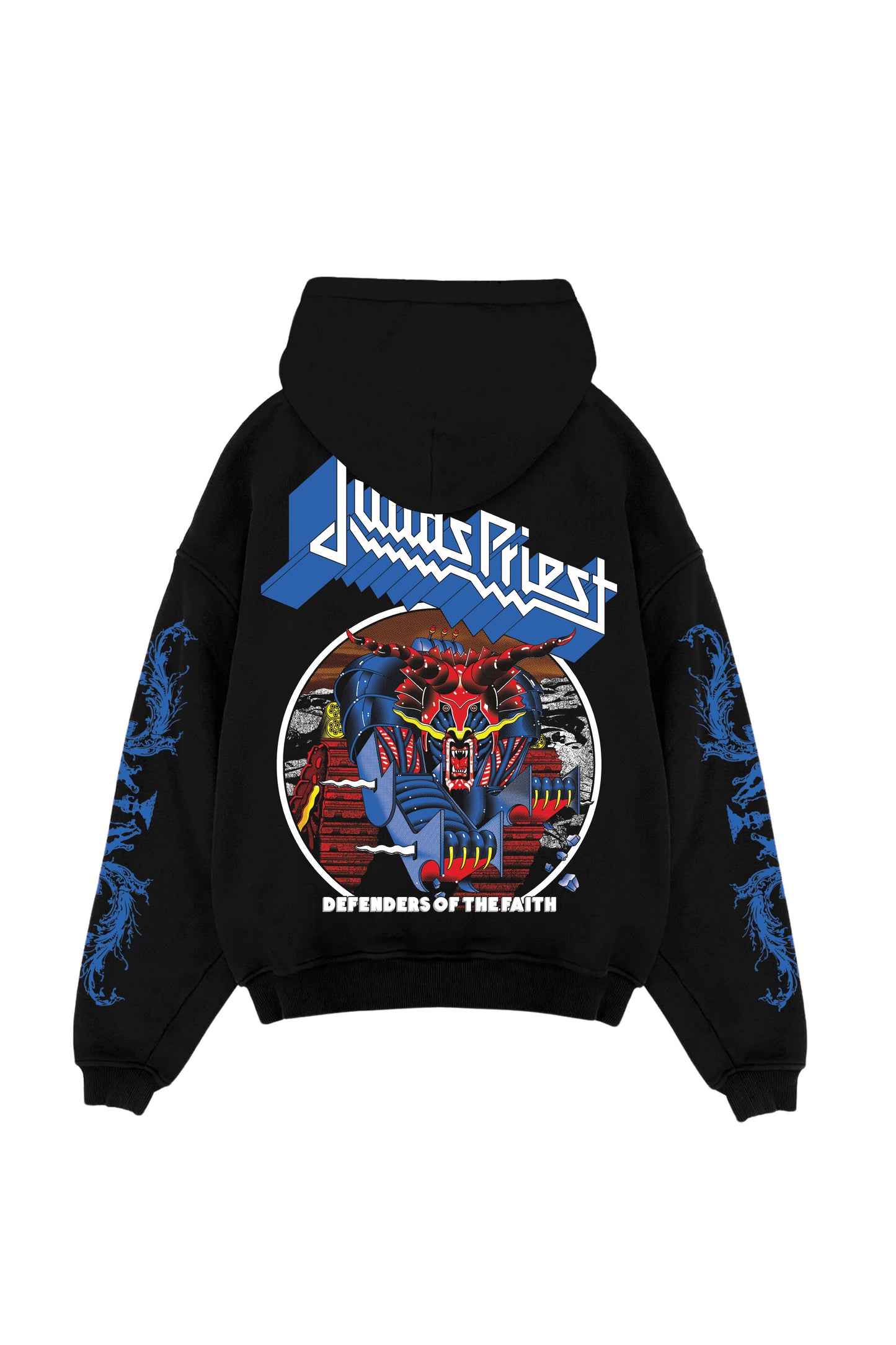 Juda Priest Designed Oversized Hoodie