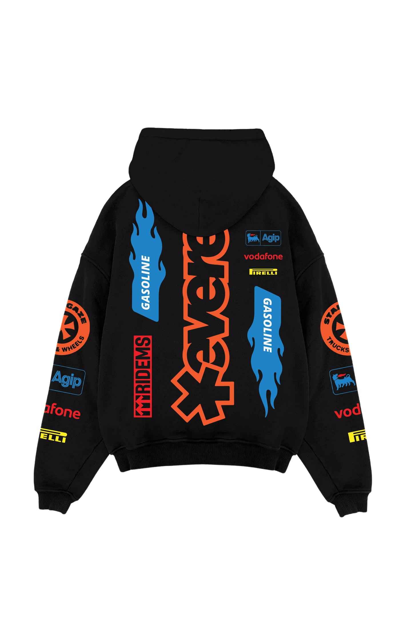 Ride Dream Gasoline Oversized Hoodie