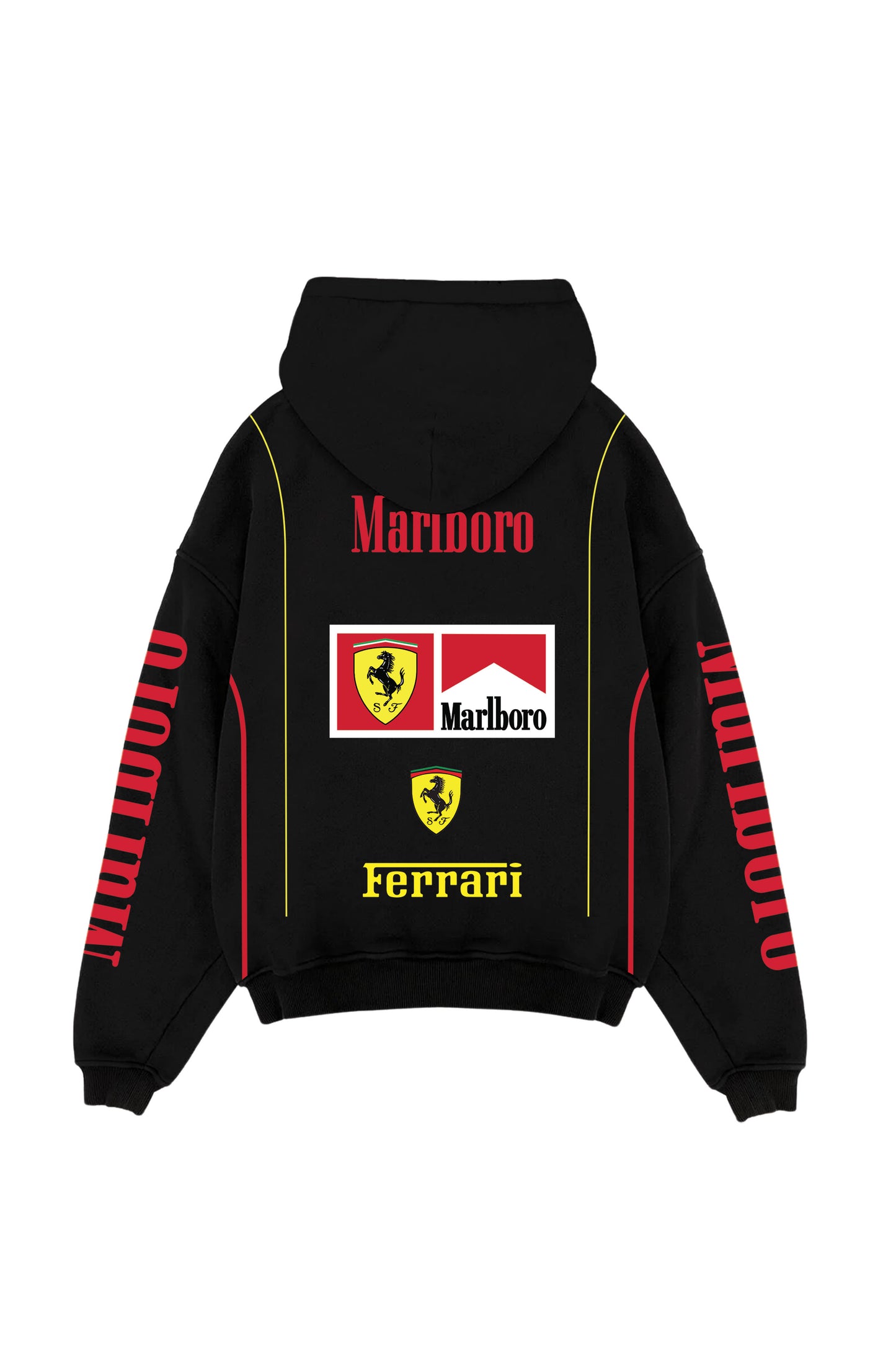 Ferrari x Marlboro Oversized Hoodie