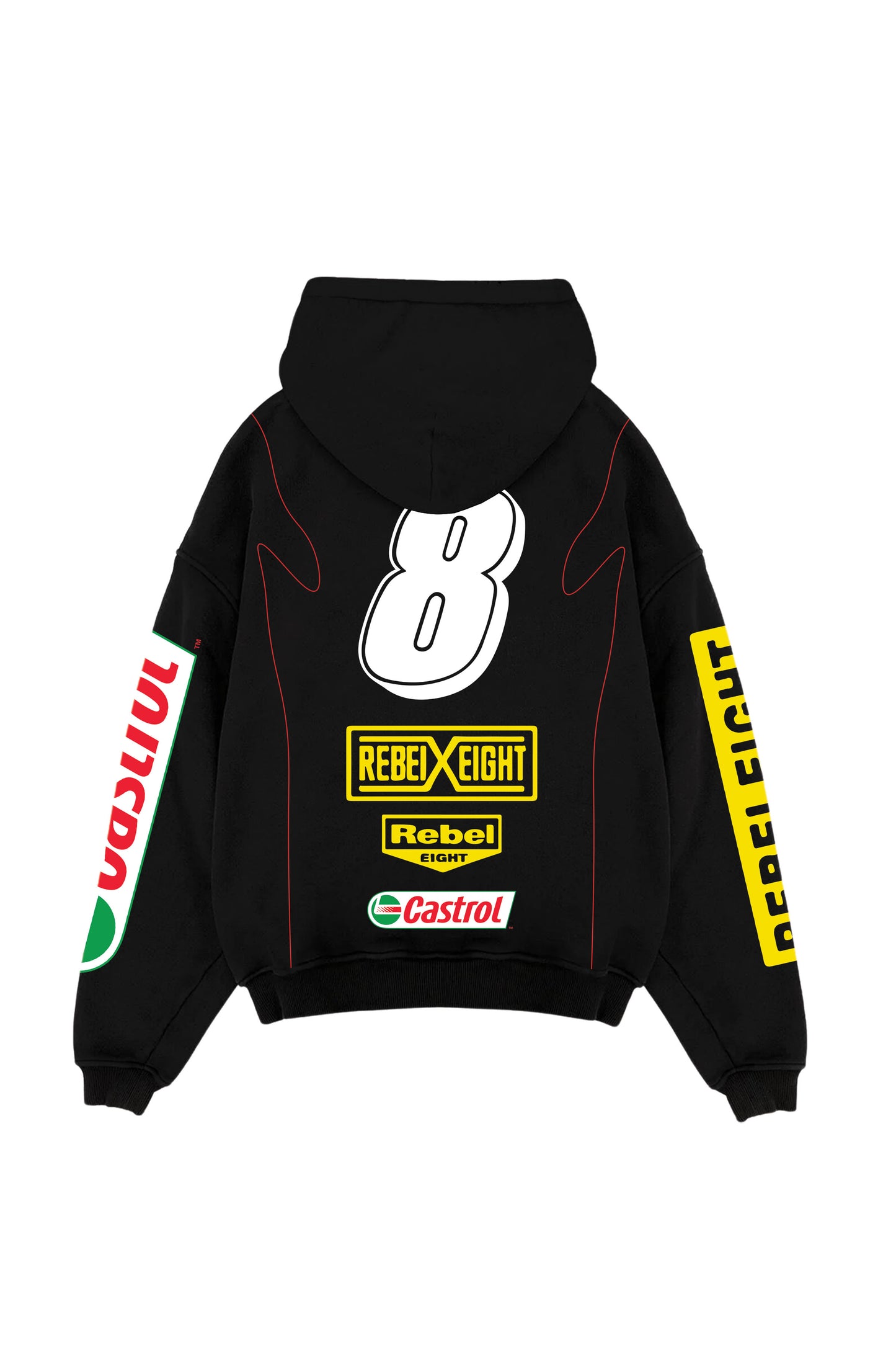 Rare8 Castrol Oversized Hoodie