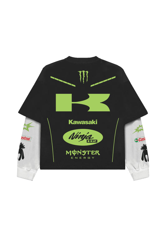 Kawasaki B&W LS Oversized Tee