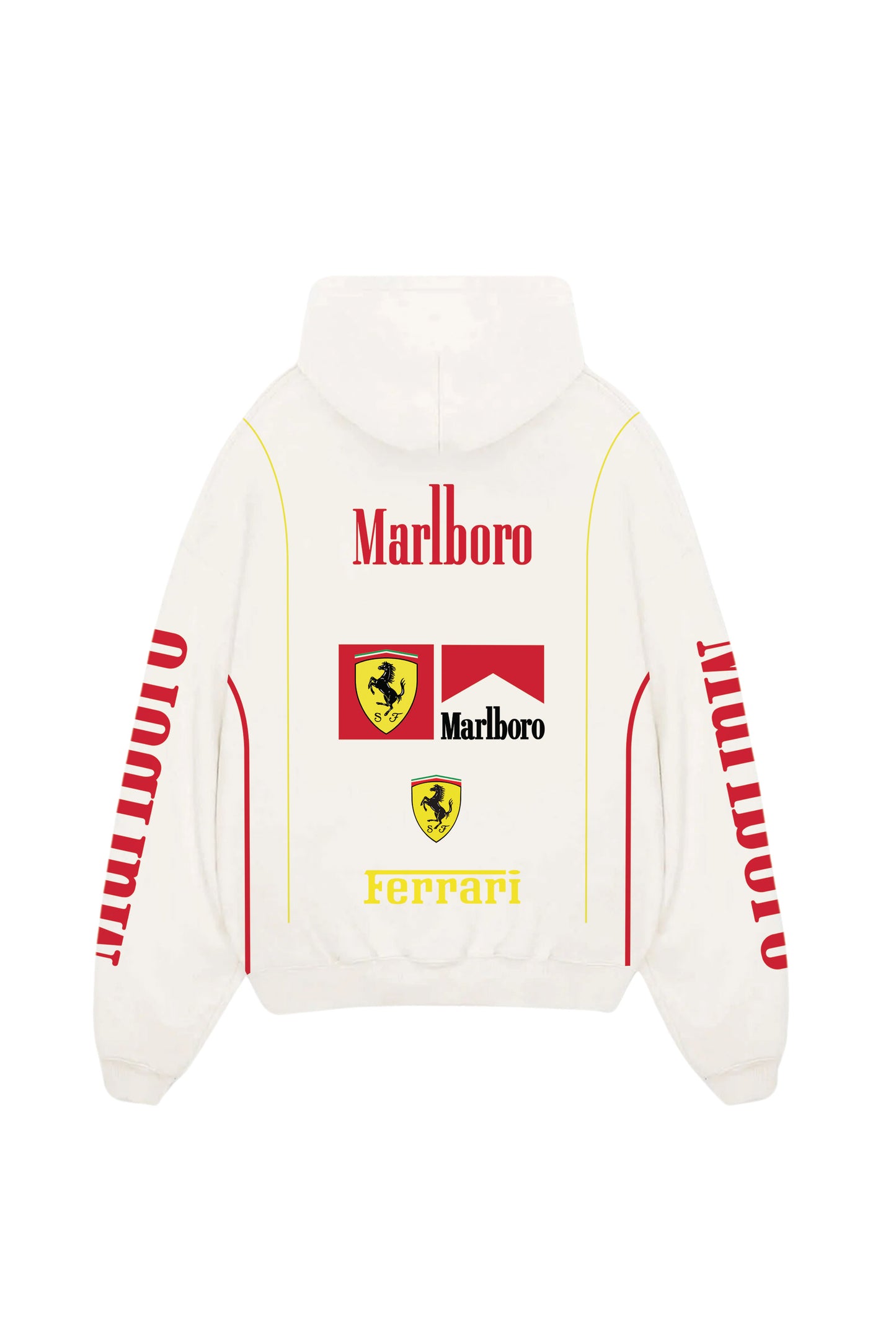 Ferrari x Marlboro Oversized Hoodie